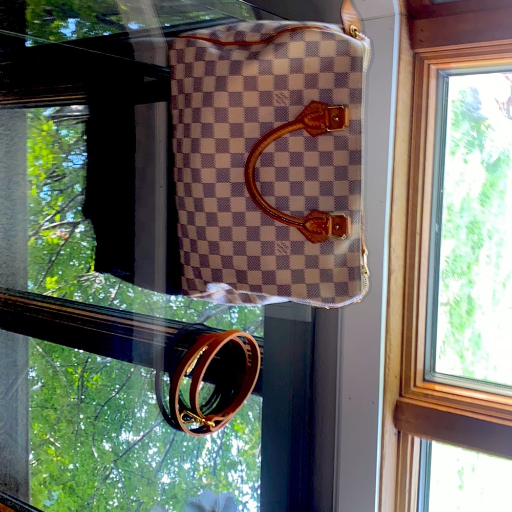 Louis Vuitton Speedy 30 Damier Azur